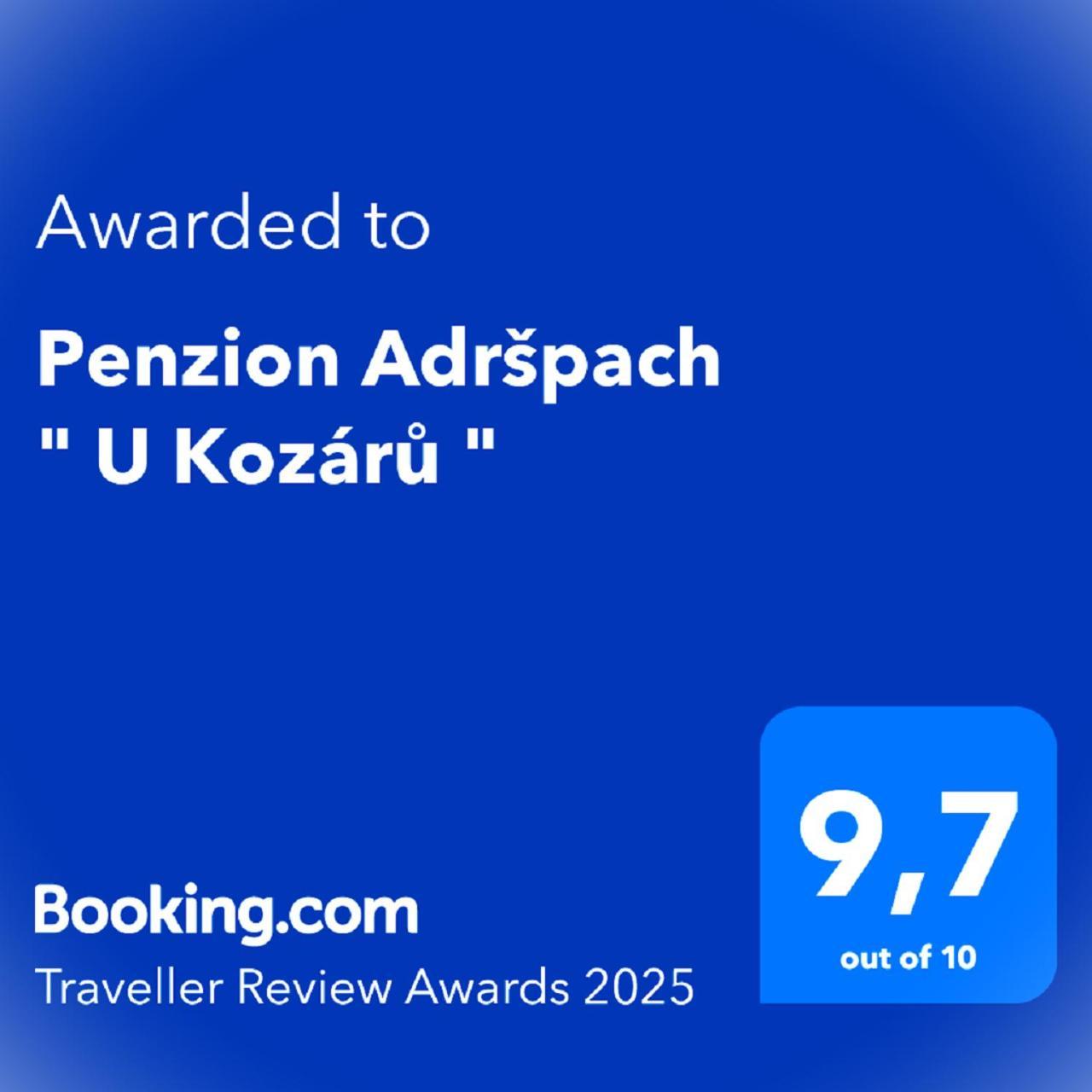 Penzion Adrspach " U Kozaru " Екстер'єр фото